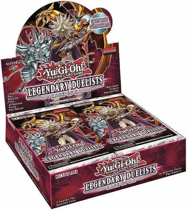 Actual product image Yu-Gi-Oh : Legendary Duelists - Rage of Ra Display (German, Booster display)