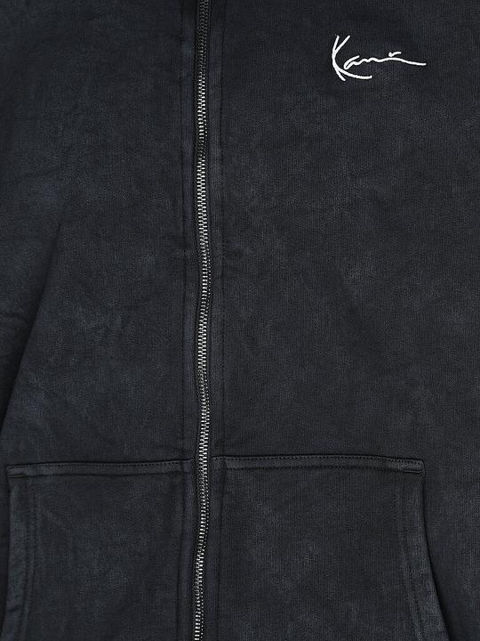 Produktbild Karl Kani KM234-055-1 Chest Signature OS Washed Heavy Sweat Wolf Full Zip Jacket (XS)
