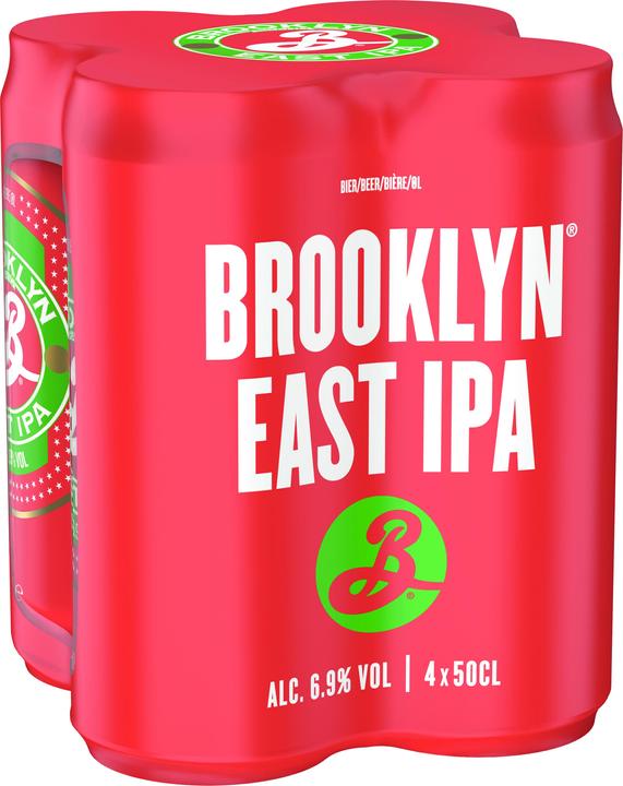 Brooklyn East IPA Beer (4 x 50 cl)
