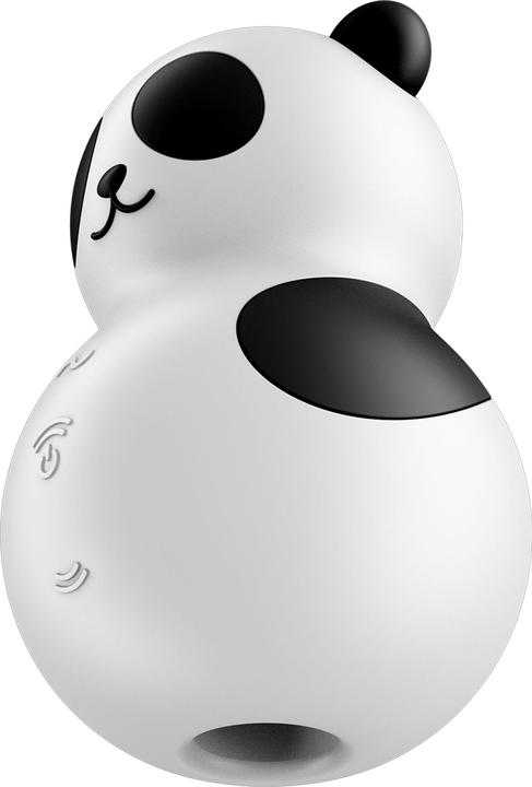 Actual product image Satisfyer Pocket Panda Stimulator & Vibrator Black White