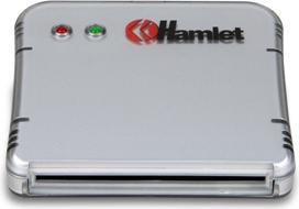 Produktbild Hamlet Smartcard- und Simkartenleser zum Anschluss an den PC (USB 2.0)