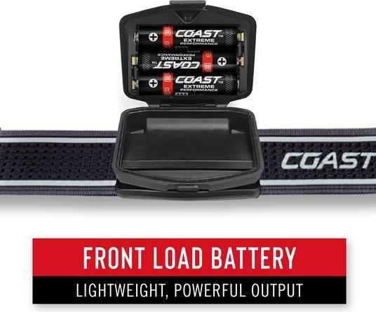 Produktbild Coast FL75R wiederaufladbare Stirnlampe 1000 Lumen - in Hängebox (530 lm)