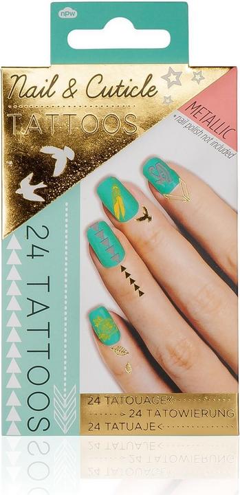 Actual product image NPW Metallic Nail &amp, Cuticle Tattoos