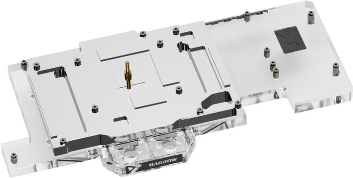Actual product image Barrow LRC2.0 full coverage GPU Water Block for ASUS TUF 3070 Aurora RGB - Acrylic