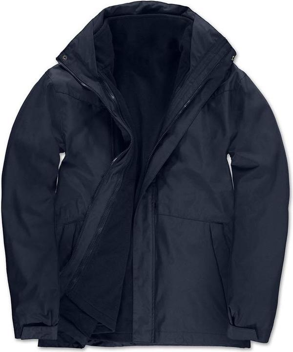 Actual product image B&C Corporate 3in1 jacket with hood (3XL)