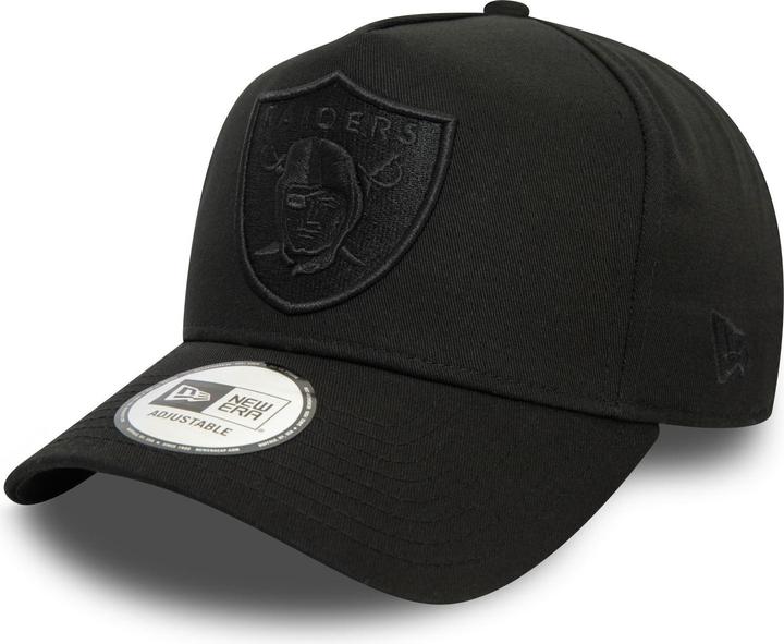 Produktbild New Era E-Frame Snapback Cap - Mono Las Vegas Raiders (One Size)