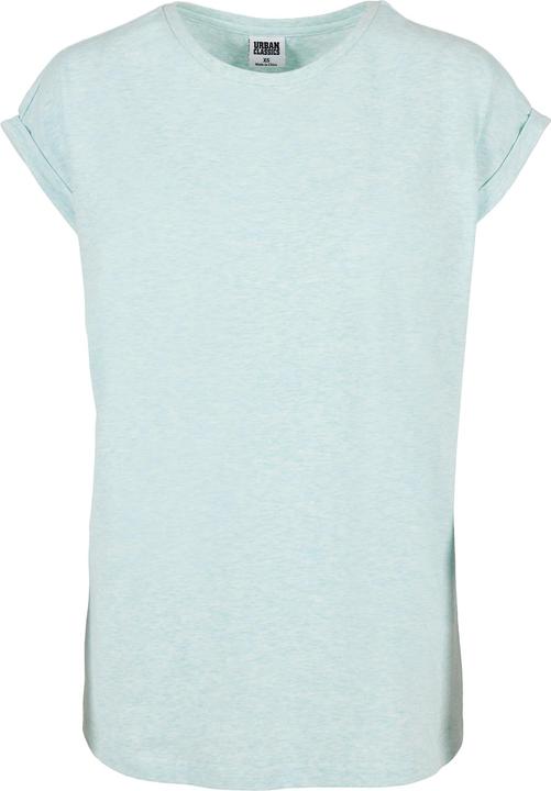 Actual product image Urban Classics Ladies Color Melange Extended Shoulder Tee (4XL)
