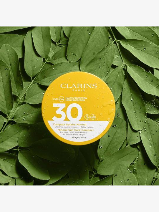 Actual product image Clarins Sun - Compact Solaire Minéral Visage SPF30 (Sun cream face, SPF 30, 11 ml, 103 g)