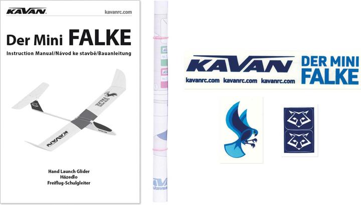 Produktbild Kavan Wurfgleiter mini Uhu (Segelflugzeug)