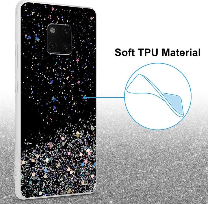 Produktbild Cadorabo TPU Cover funkelnder Glitter (Huawei Mate 20 Pro)