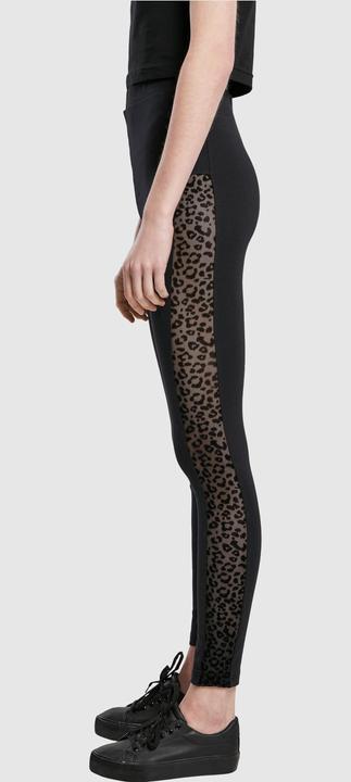 Produktbild Urban Classics Ladies Flock Lace Stripe Leggings (5XL)