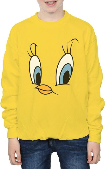 Produktbild Looney Tunes Tweety Pie Face Sweatshirt Jungen (128)