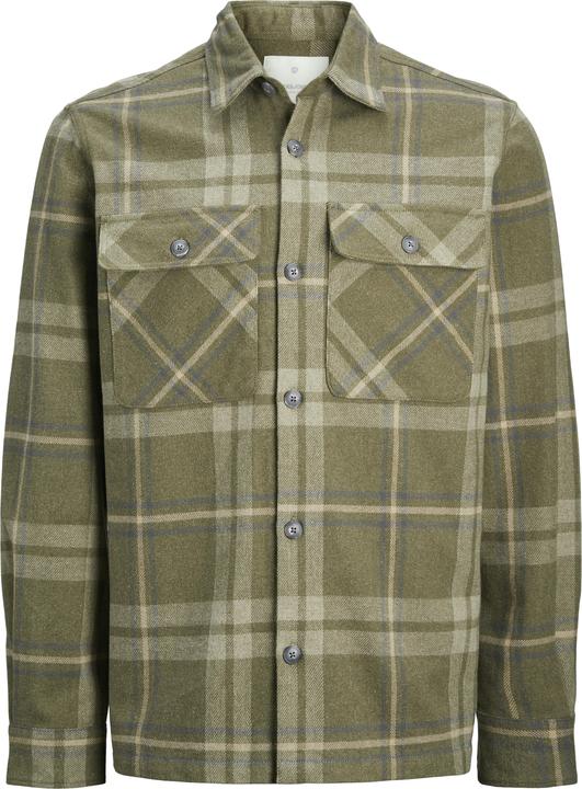 Jack & Jones Jprraymond Melange Check Ls Overshirt Sn