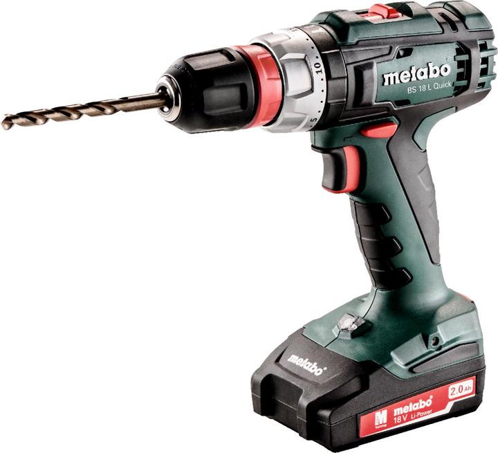 Metabo Trapano a batteria BS 18 L Quick (Batteria ricaricabile)