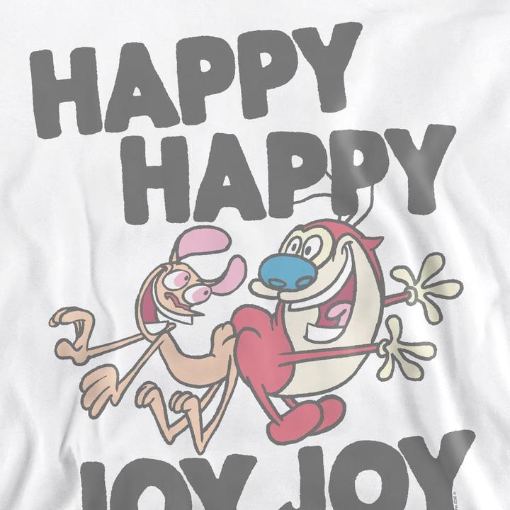 Image du produit Ren & Stimpy - Sweat HAPPY HAPPY JOY JOY - Adulte (XL)