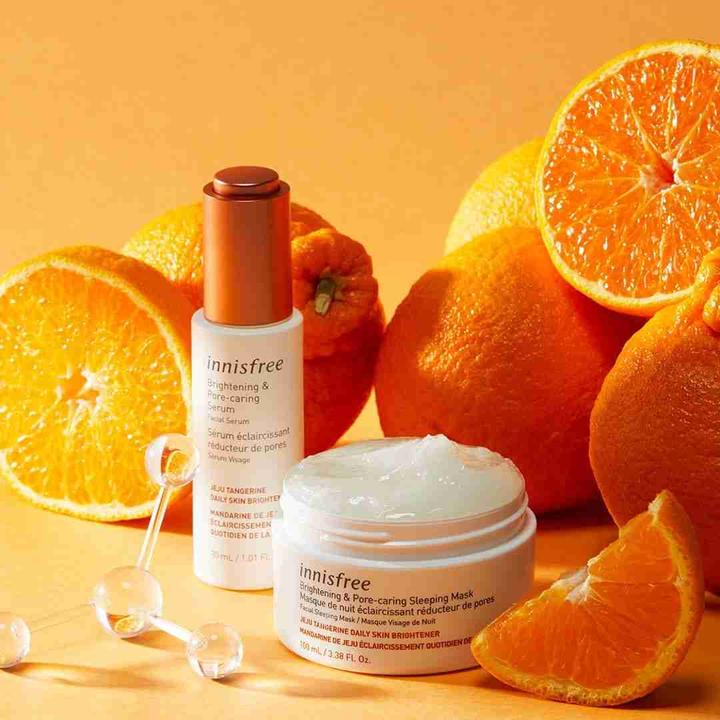 Actual product image Innisfree Brightening Pore Sleeping Mask (100 ml)