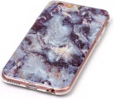 Image du produit Ueli Express iPhone 6s / 6 Coque en caoutchouc TPU aspect marbre noir bleu (Apple iPhone 6s, Apple iPhone 6)