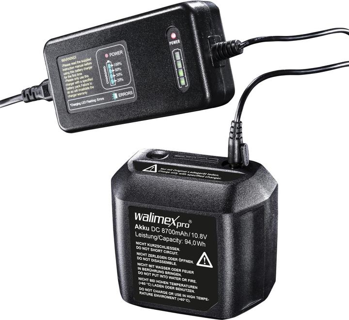 Actual product image Walimex pro pro studio battery flash Flash2Go 600 TTL (600 W, Flash head)