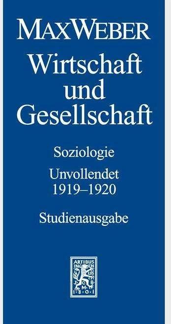Actual product image Economy and society (German, Max Weber, Wolfgang Schluchter, Knut Borchardt, Edith Hanke, 2014)