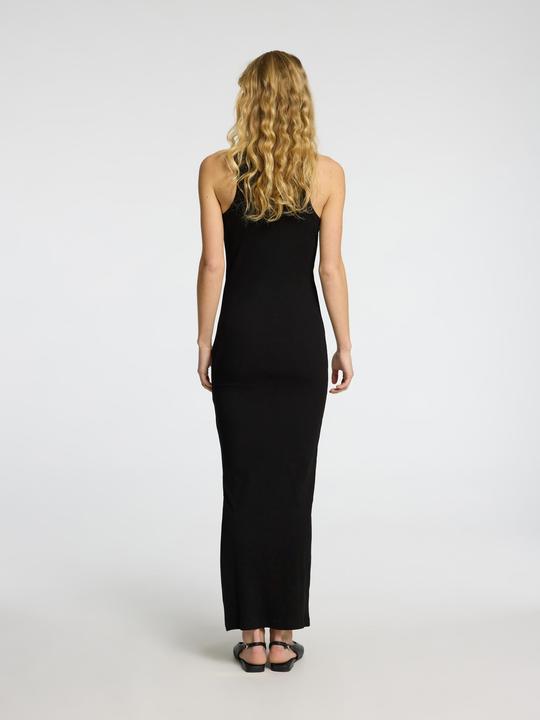 Produktbild Selected Femme Rippmuster Baumwoll Maxikleid (L)