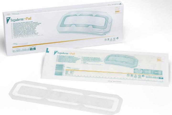 Image du produit 3M Tegaderm+Pad 9x35cm Coussinet pour plaie 4.5x30cm 25 pces (25 x)