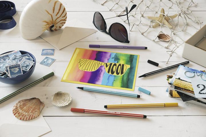 Actual product image STABILO Pen 68 Premium felt-tip pen (Multicoloured, 30 x)