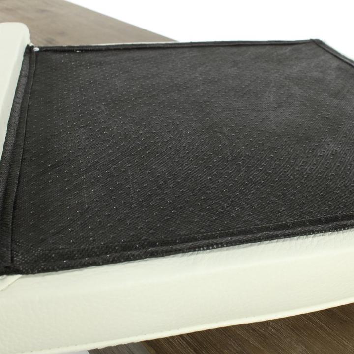 Produktbild SIX Klemmkissen Leder No. 897 Weiss (40 x 40 x 7 cm)