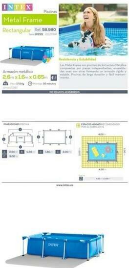 Actual product image Intex Family Frame (260 x 160 x 65 cm)