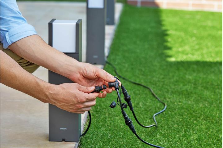 Image du produit Philips Extérieur Basse tension Arbour Socle 6W Extension 2700K anthracite (600 lm, IP44)