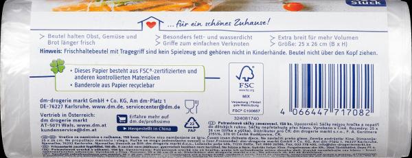 Image du produit dm Profissimo Sachet fraîcheur avec poignée