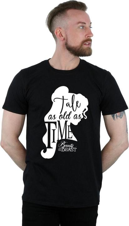 Actual product image Disney Mens Tale As Old As Time Boyfriend Fit T-Shirt (XL)