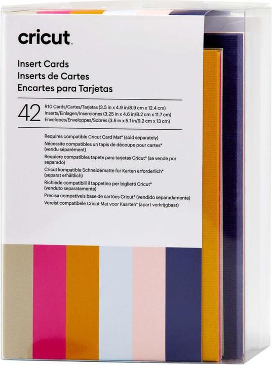 Productafbeelding Cricut Insteekkaarten Sensei R10 8,9cm x 12,4cm 42-pack (P)