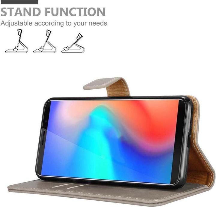 Actual product image Cadorabo Book Luxury Cover (Samsung Galaxy J3 Pro)