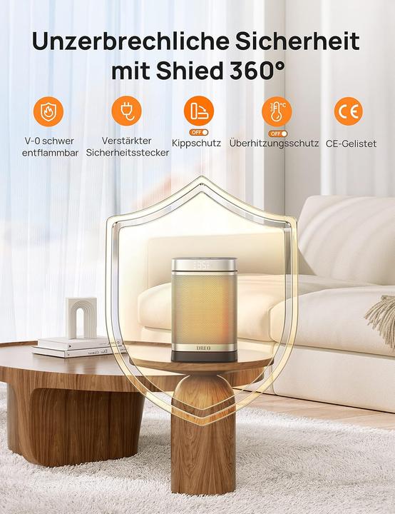 Produktbild Dreo Atom One Heizlüfter (1500 W)