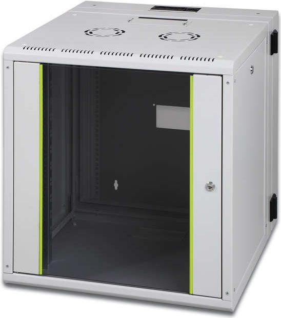 Produktbild Digitus Wandgehäuse Unique Serie - zweiteilig, schwenkbar (10.87 HE, 19 Zoll Rack)