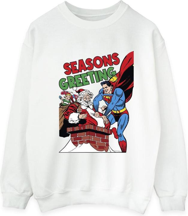 Immagine prodotto Superman Santa Comic Felpa Uomo (XL)
