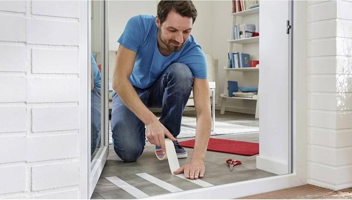 Actual product image tesa REMOVABLE installation tape, double-sided adhesive tape, removable without leaving any residue (50 mm)