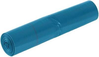 Actual product image Office Depot Bin liners 180 L drawstring blue LDPE (soft polyethylene) 60 micron (50 x, 180 l)