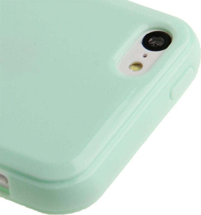 Produktbild König Design Schutzhülle TPU für Handy Apple iPhone 5C hellgrün (Apple iPhone 5c)