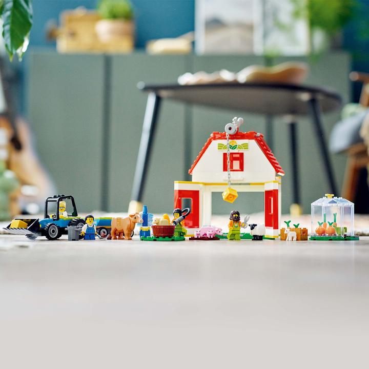 Produktbild LEGO Bauernhof mit Tieren (60346, LEGO City)
