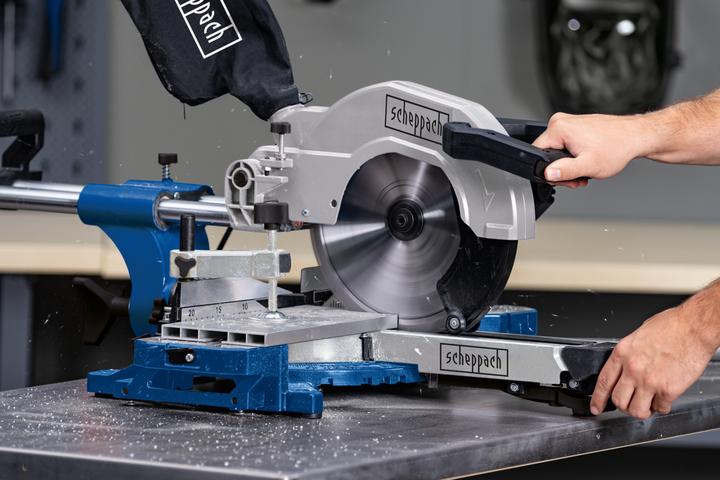 Actual product image Scheppach Multifunctional crosscut saw 255 mm incl. 2 speeds & multifunctional saw blade