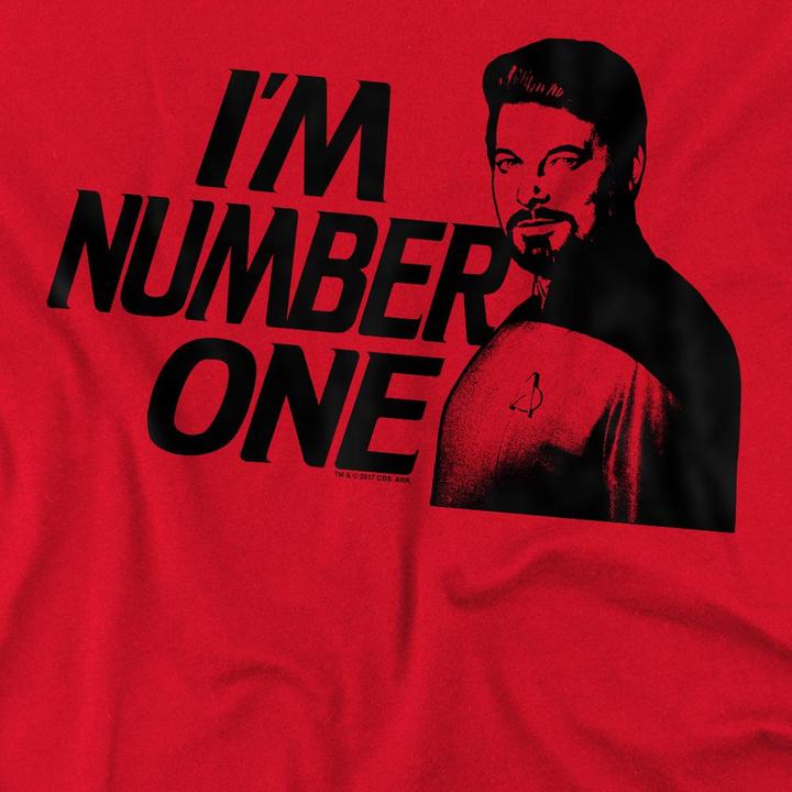 Actual product image Mens I'm Number One T-Shirt (4XL)