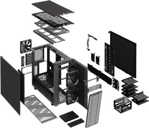 Produktbild Fractal Define 7 PCGH - FD-C-DEF7A-11 (ATX, mATX, E-ATX, ITX)