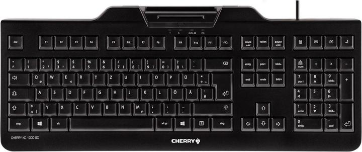 CHERRY Clavier KC 1000 SC noir (CH, Filaire)