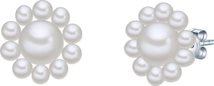 Produktbild Valero Pearls Damen Blüte Sterling Silber Süsswasser-Zuchtperlen silber - 24395 (925er Silber)