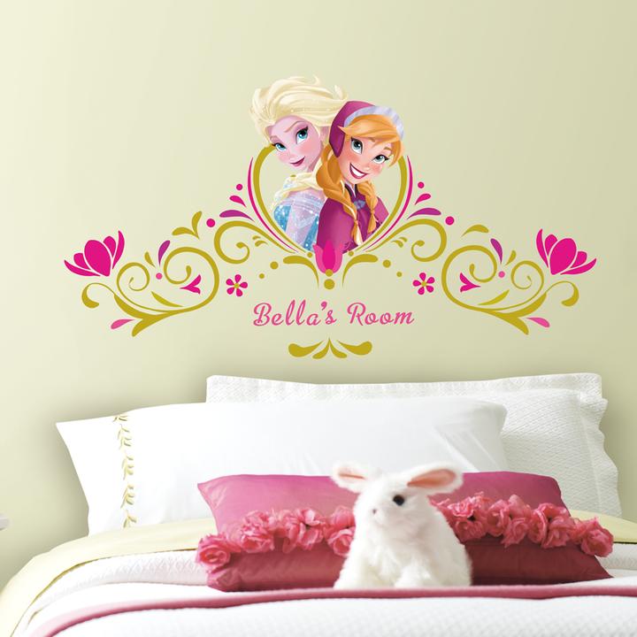 Image du produit Roommates RM - DISNEY Frozen Anna & Elsa personnalisable (48 x 13 cm)