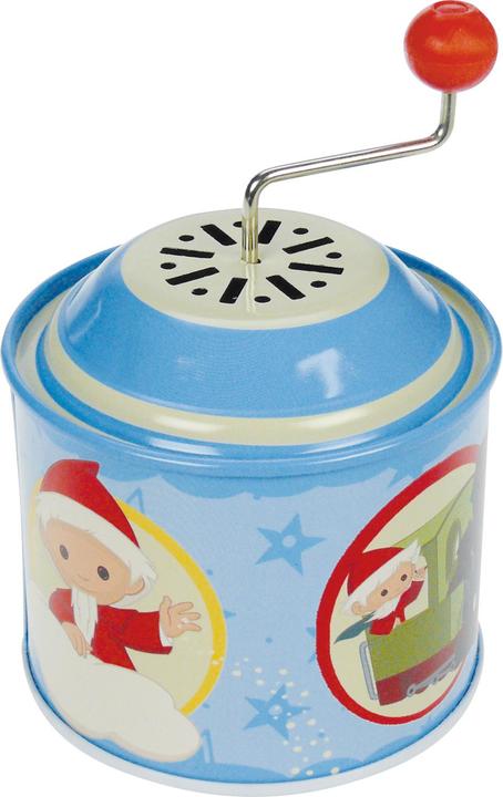 Actual product image Magni Sandman music box approx. 7.5 x 10.5 cm (French, German, English)