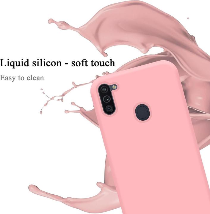 Immagine prodotto Cadorabo Copertura della cassa del silicone liquido TPU (Samsung Galaxy M11, Samsung Galaxy A11)