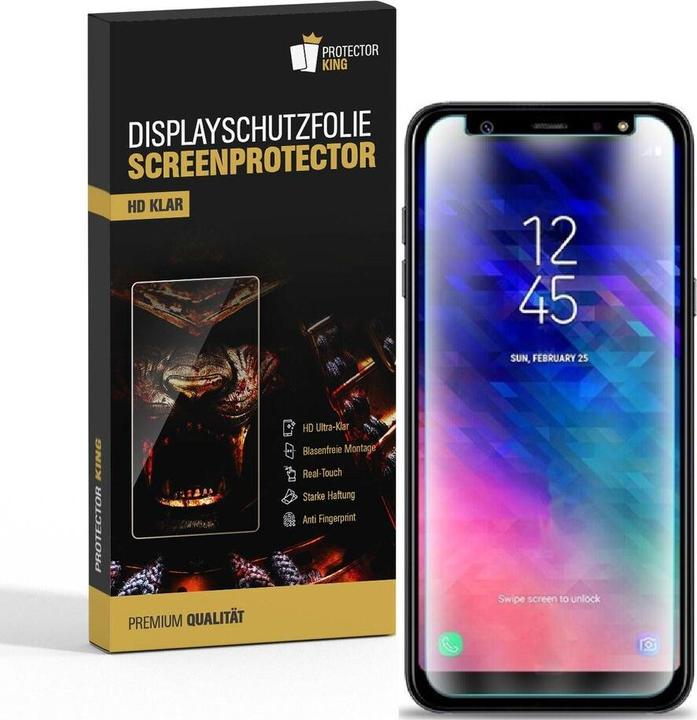Actual product image Protectorking 4x Premium screen protector 3D CLEAR (4 Piece, Samsung Galaxy A6)