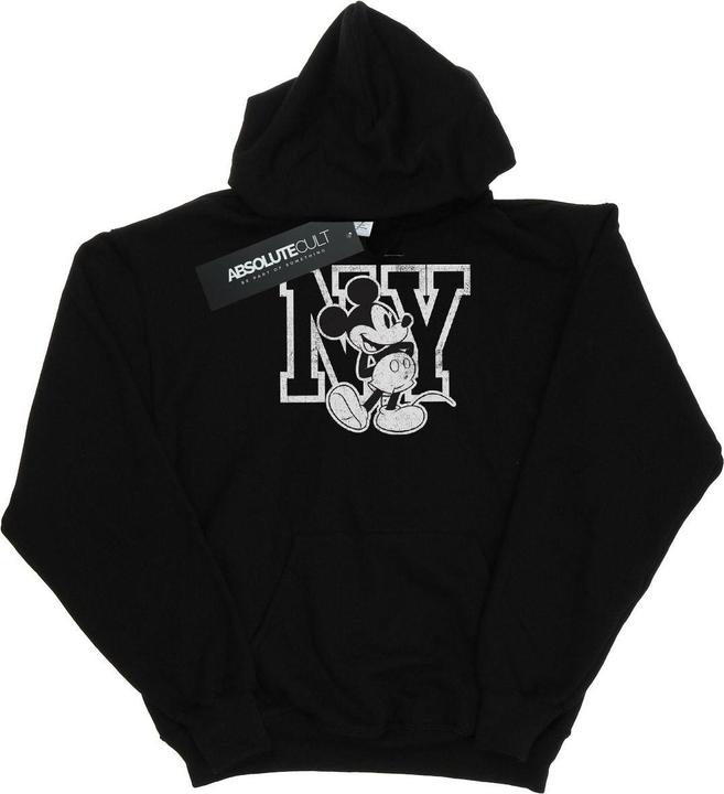 Immagine prodotto Disney Mickey Mouse NY Kicking Felpa con Cappuccio Ragazze (128)